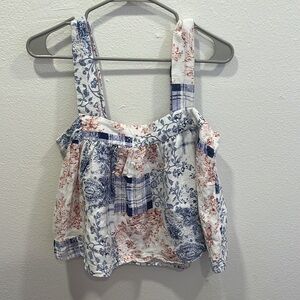 URBAN OUTFITTERS Pattern Blouse Top